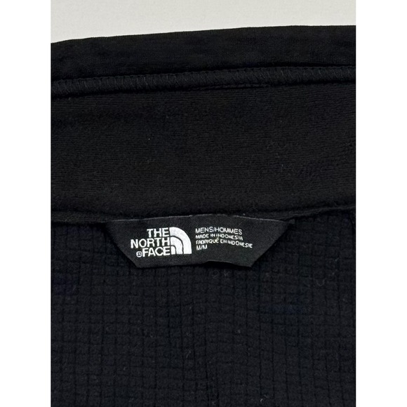 The North Face Mens AWS Classrooms Quarter Zip Fleece Pullover Black Medium - Picture 2 of 13